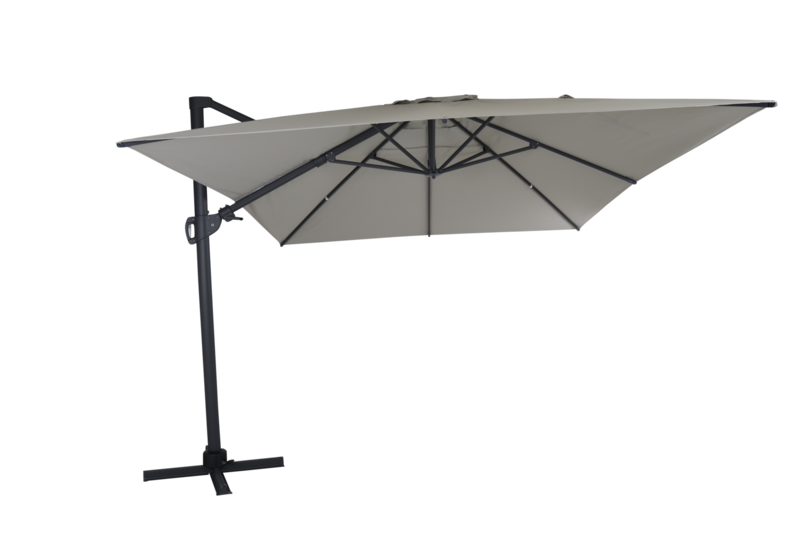 Varallo parasol sans pied Anthracite/khaki