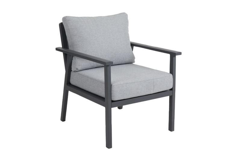 Samvaro fauteuil Anthracite/Pearl grey