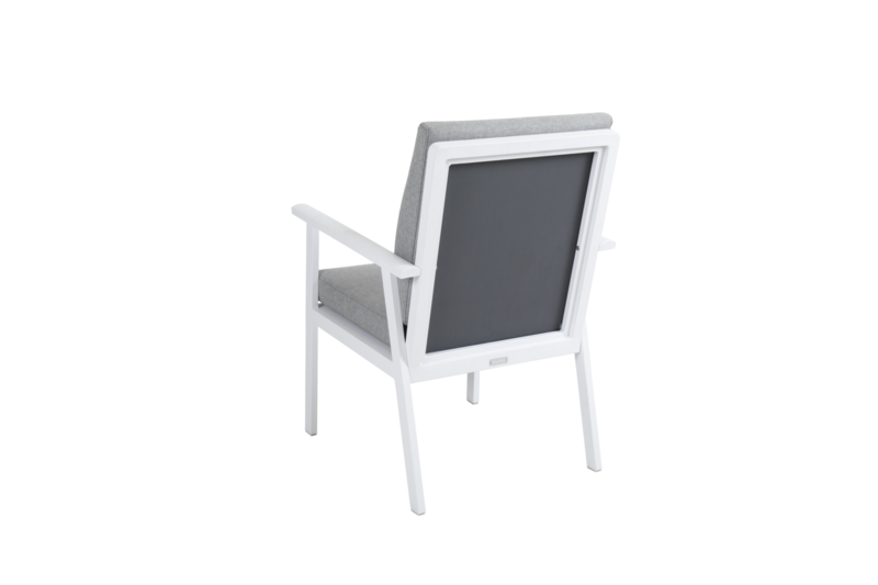 Samvaro fauteuil Blanc/Pearl grey