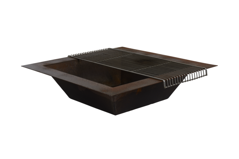 Kummin grill insert Corten