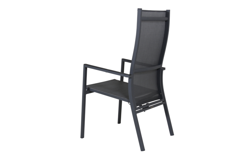 Avanti fauteuil avec dossier réglable Anthracite/gris