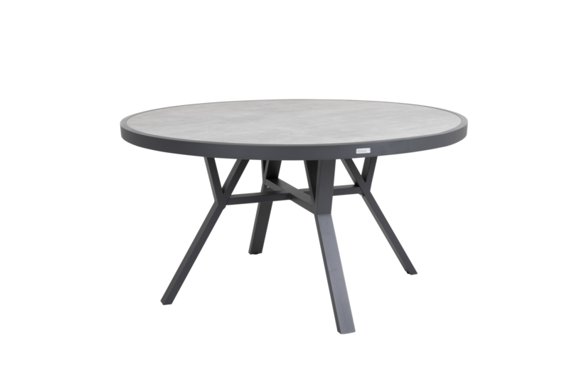 Samvaro table à manger Anthracite/gris