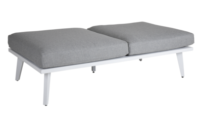 Villac assise Blanc/Pearl grey