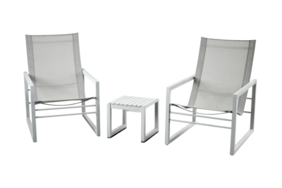 Vevi fauteuil Blanc/blanc