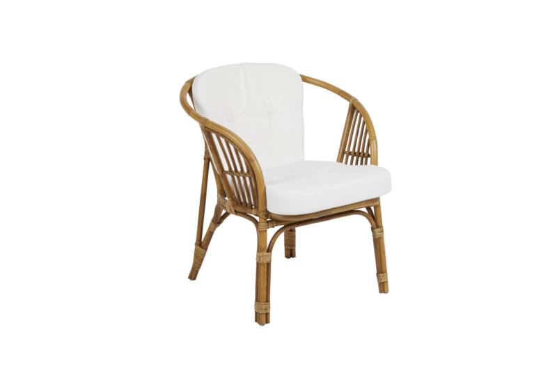 Astrakan fauteuil Couleur naturelle/blanc