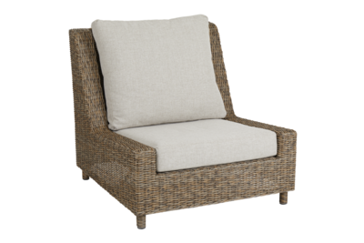 Sandkorn fauteuil lounge Couleur naturelle/beige