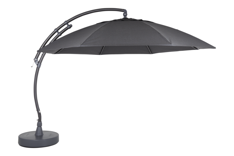 Easy Sun parasol sans pied Anthracite/anthracite