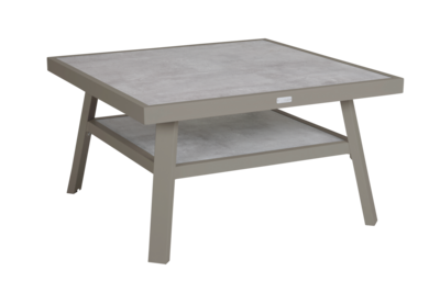 Samvaro table salon Khaki/sable