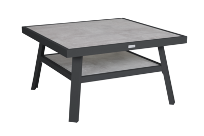 Samvaro table salon Anthracite/gris