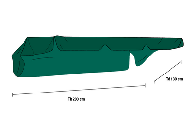 Olbia swing canopy green