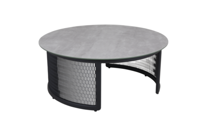 Virgo table salon Noir/gris