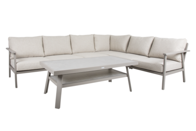 Samvaro table salon Khaki/sable