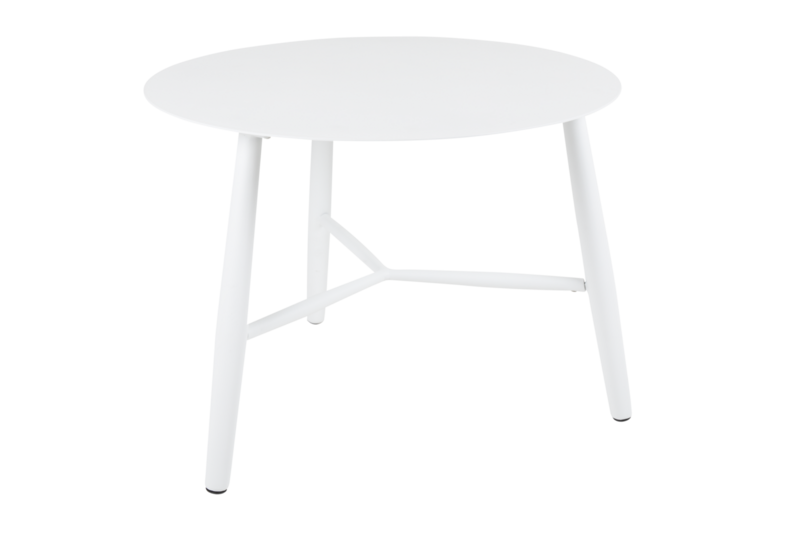 Vannes table d’appoint Blanc