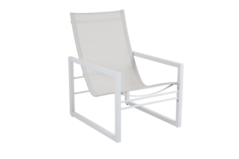 Vevi fauteuil Blanc/blanc