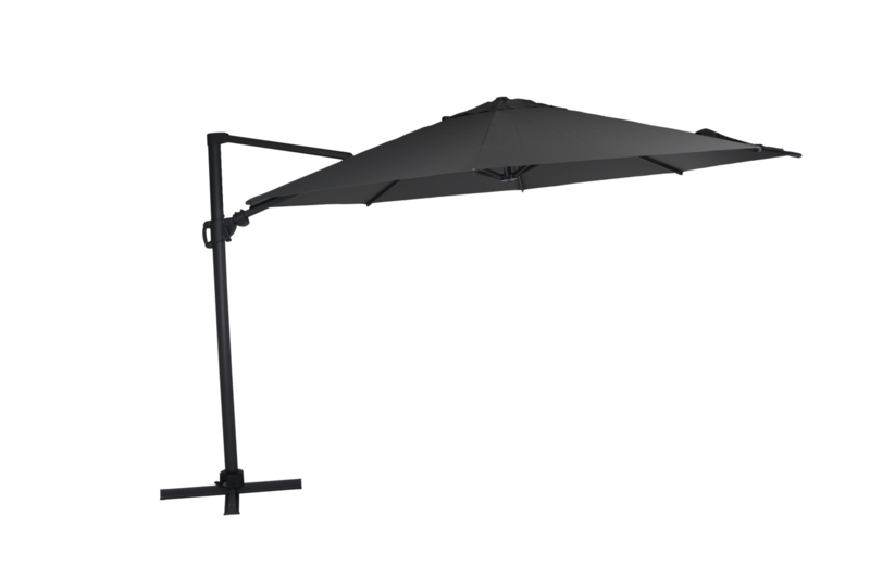 Varallo parasol sans pied Anthracite/gris