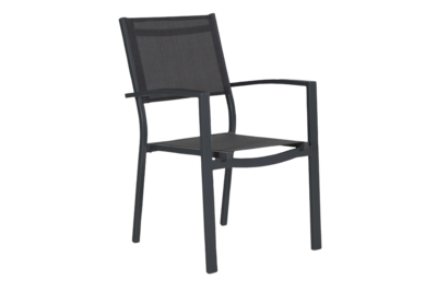 Leone fauteuil Noir/gris