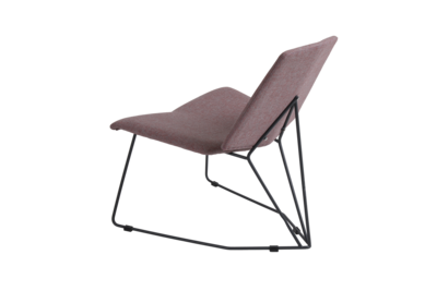 Pollux fauteuil Pink/Anthracite