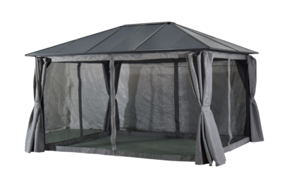 Scopello Pavillon de jardin Anthracite/gris