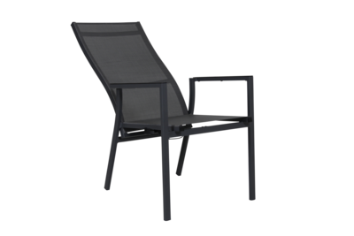 Avanti fauteuil avec dossier réglable Anthracite/gris