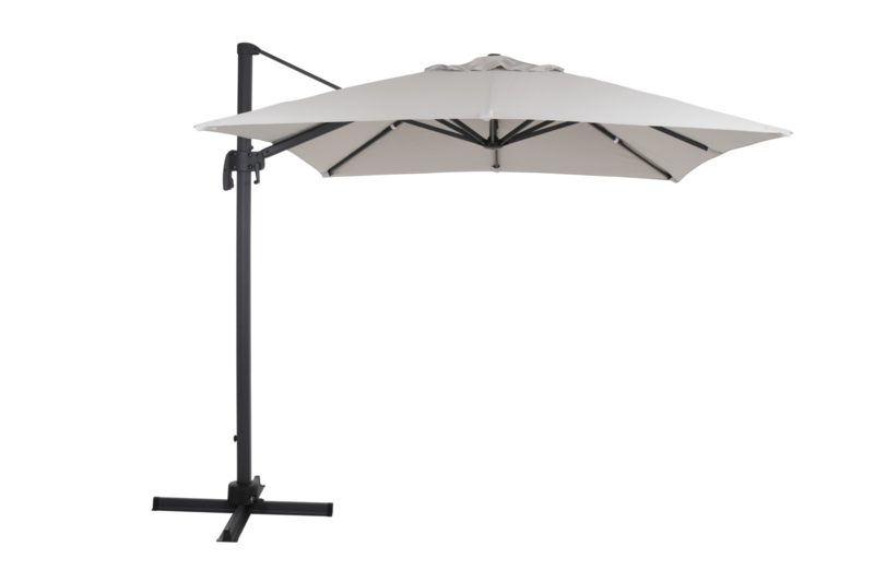 Linz parasol sans pied Anthracite/khaki